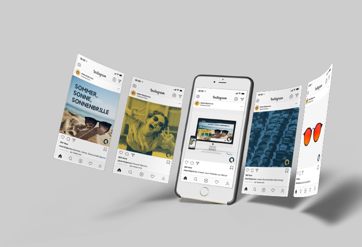 Brand Touchpoints — Print · Social · Merchandise